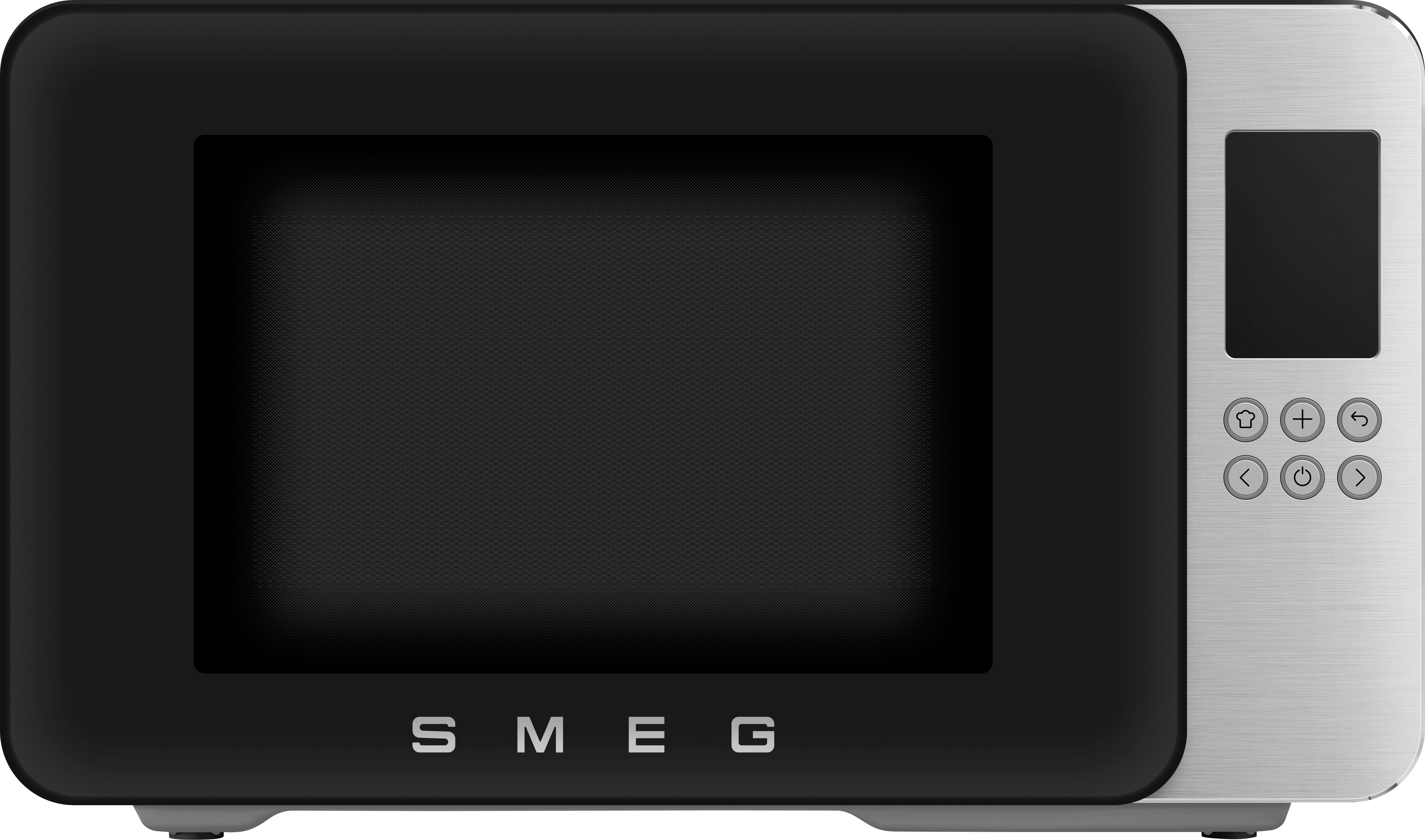 Smeg MOC01BLMUK Countertop Microwave Oven - Black