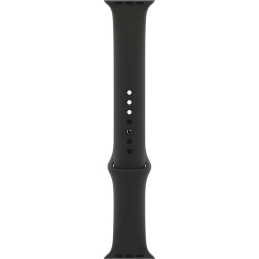 Apple Watch Strap For Compatible with 42-44mm Apple Watch models for 38mm cases, Medium - Black