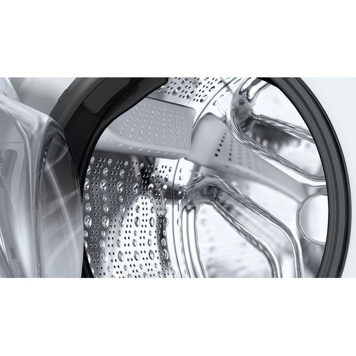 Bosch Series 6 WGG254F1GB 10kg Washing Machine with 1400 rpm - White - Close up drum shot