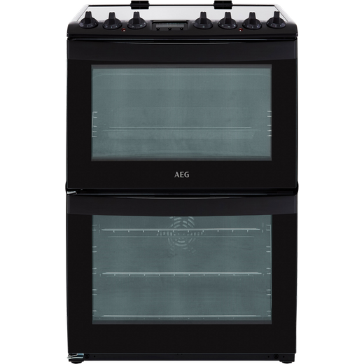 AEG CCB6740ACB 60cm Electric Cooker with Ceramic Hob - Black - A/A Rated