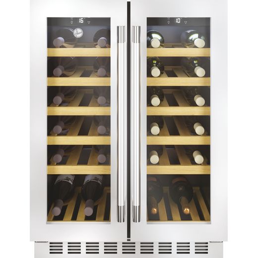 Hoover HWCB60DDUKSSM/N Built In Wine Cooler - Stainless Steel - A Rated