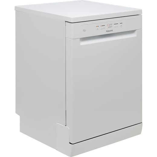 Hotpoint Standard Dishwasher - White - Right perspective