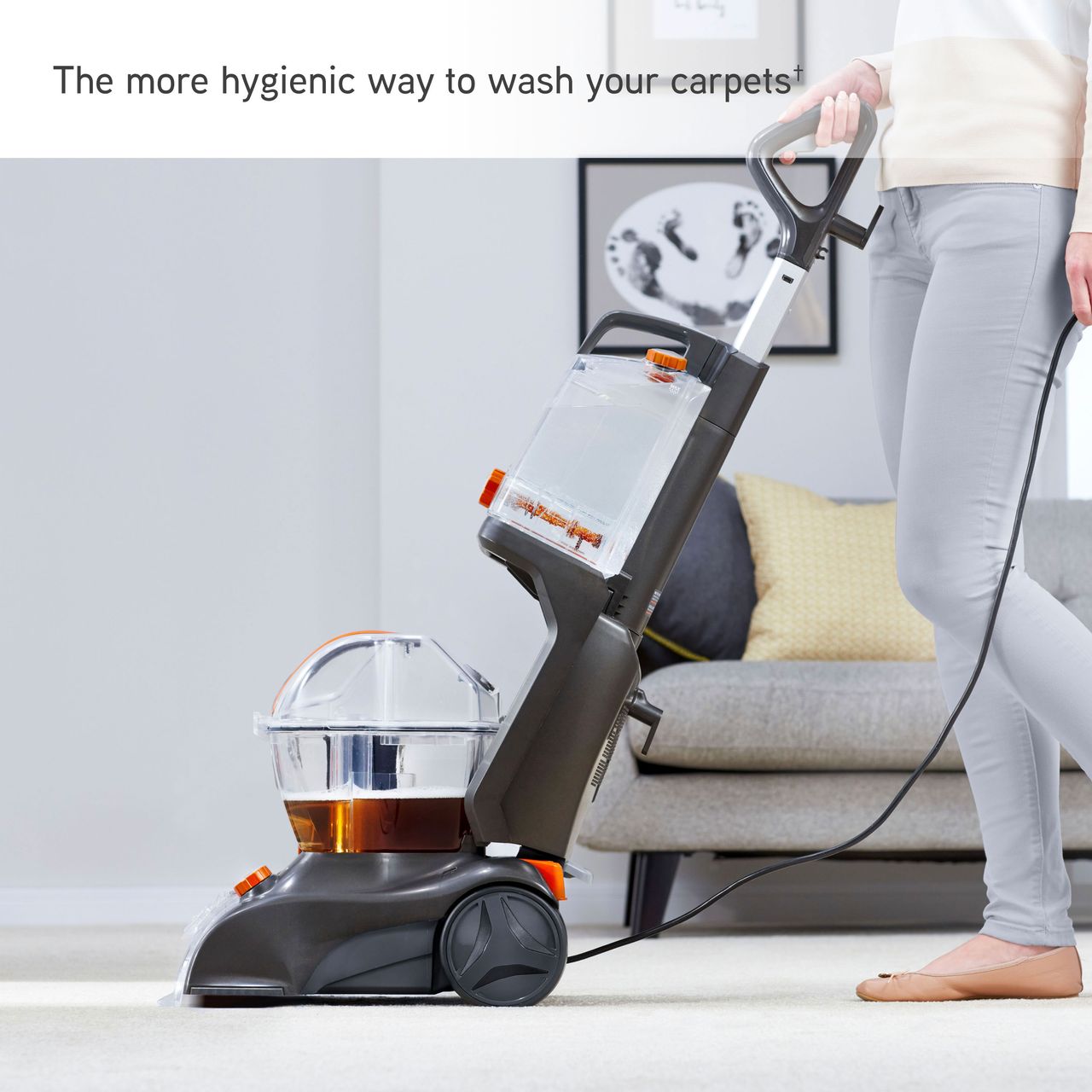 Vax CWGRV011 Rapid Power Revive Carpet Cleaner 220 VOLTS NOT FOR USA