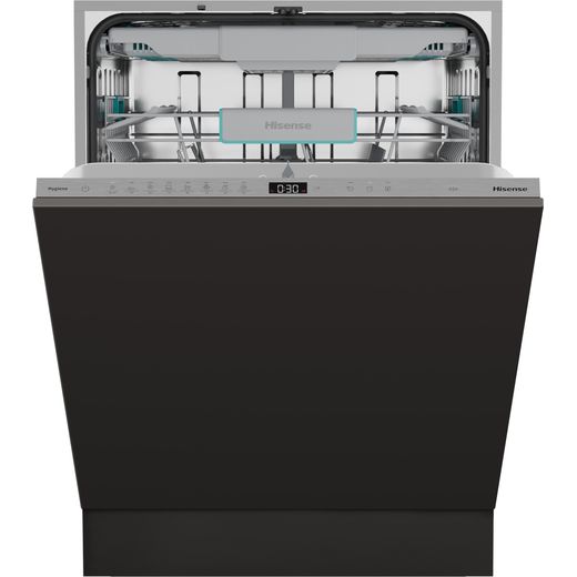 Hisense Integrated Standard Dishwasher - Black - Front shot