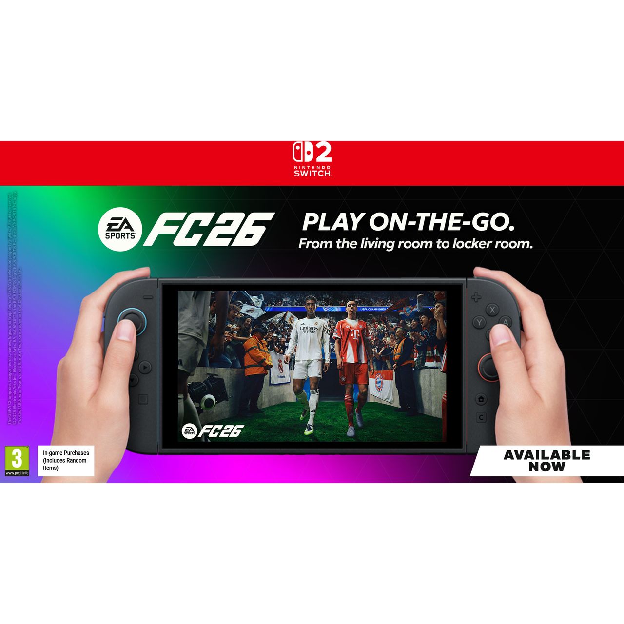 EA Sports FC™ 26 | S2KESSELE12542 | Nintendo Switch 2 | ao.com