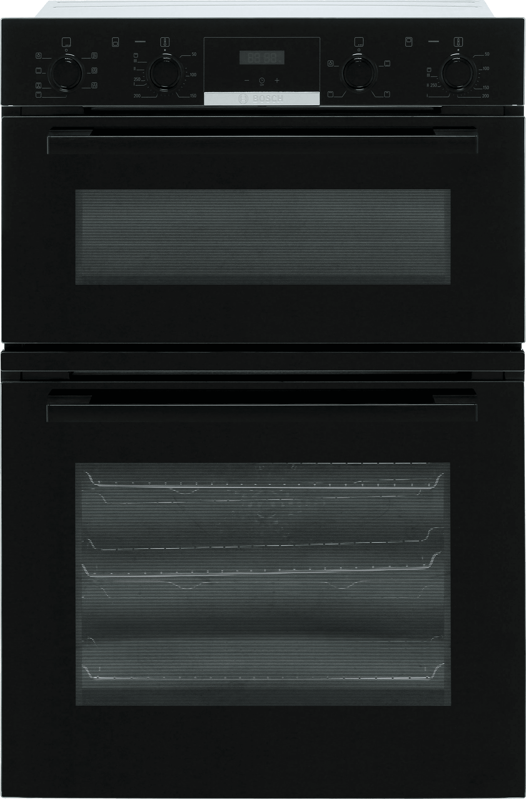 Bosch Series 4 MBS533BB0B Built In Electric Double Oven - Black - A/B Rated, Black