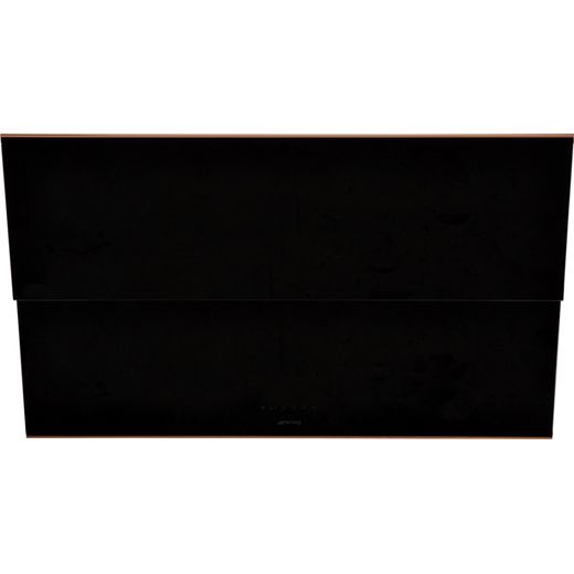 Smeg Dolce Stil Novo KSVV90NRA 90 cm Chimney Cooker Hood - Black / Copper - A Rated