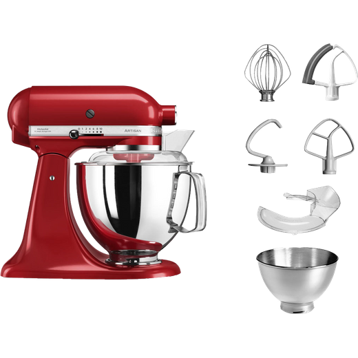 KitchenAid Artisan Stand Mixer with 4.8 Litre Bowl - Empire Red