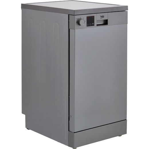 Beko Slimline Dishwasher - Silver