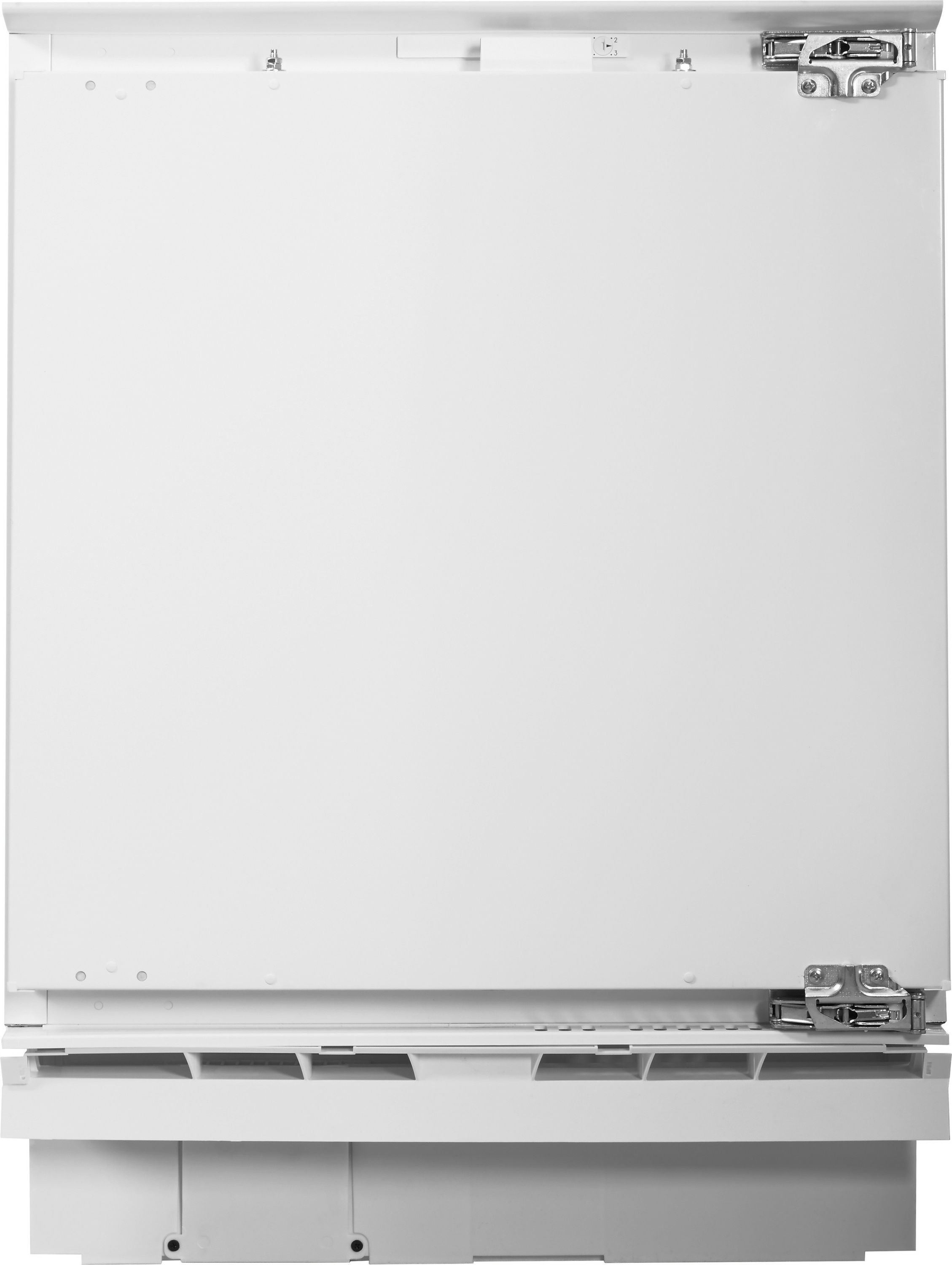 Image of Hotpoint HBUFZ011.UK Integrated Under Counter Freezer with Fixed Door Hinge Kit - E Rated, White
