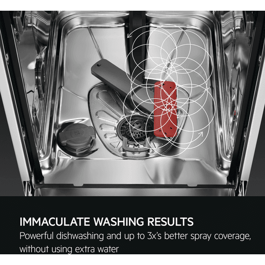 AEG Standard Dishwasher - Stainless Stee - Annotation - Immaculate washing results