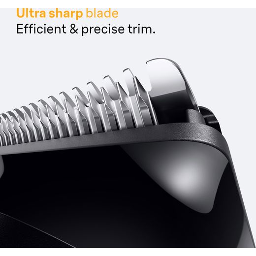 Braun Series 5 Mens Shaver - BlackBraun Series 5 Mens Shaver - Black - Annotation - precision treimming shot