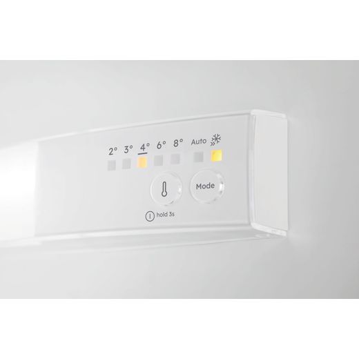AEG OSC6L181ES 177cm 70/30 Integrated Fridge Freezer - White - temp control shot