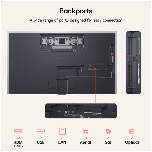 LG evo AI G6 55" 4K Ultra HD OLED Smart TV [2026] - Annotation - Backports