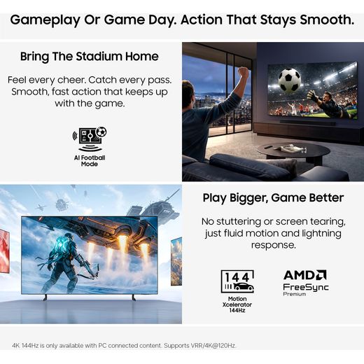 Samsung 75" 4K Ultra HD MiniLED Smart TV [2026] - Annotation - Gaming