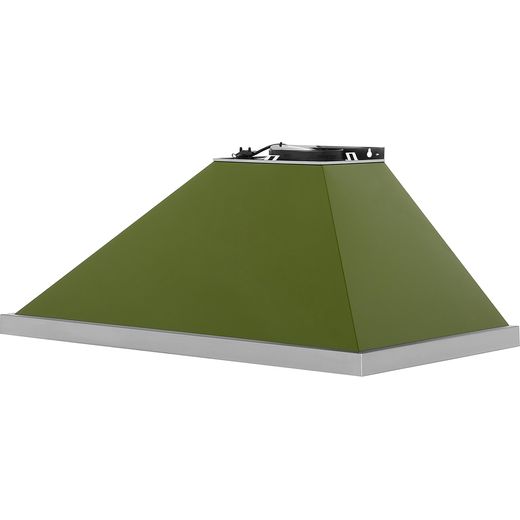 Smeg Portofino KPF9OG 90 cm Chimney Cooker Hood - Olive Green
