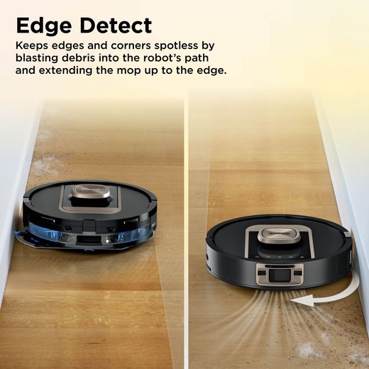 Shark PowerDetect ThermaCharged Robotic Vacuum Cleaner - Black - Annotation - Edge detect