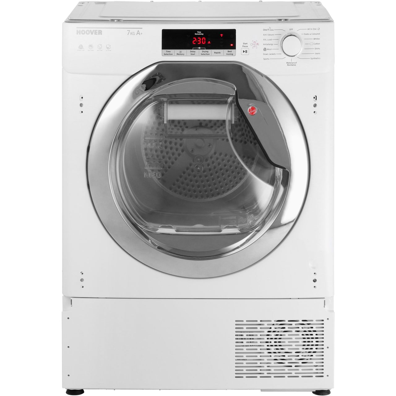 Hoover H-DRY 700 HTDBWH7A1TCE Integrated Wifi Connected 7Kg Heat Pump Tumble Dryer Review