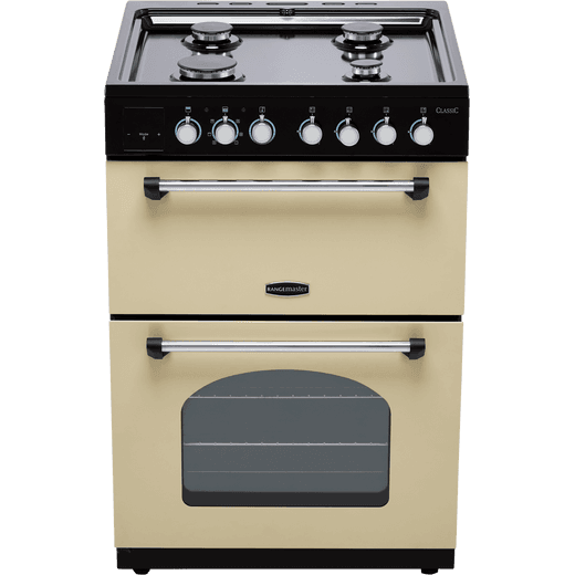 Rangemaster Classic 60 Dual Fuel Cooker - Cream / Chrome
