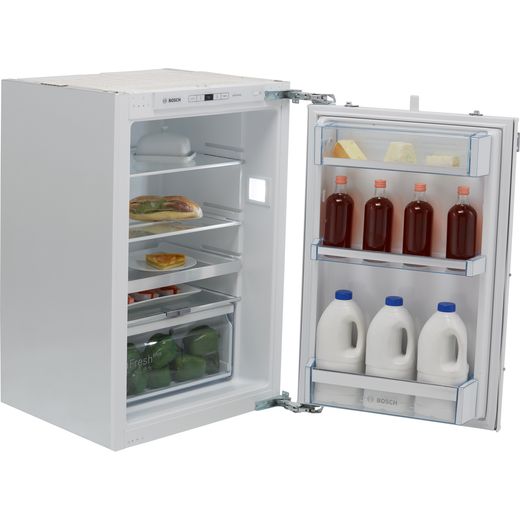 Bosch Serie 6 KIR21AFF0G Integrated Upright Fridge - Fixed Door Fixing Kit - White - F Rated