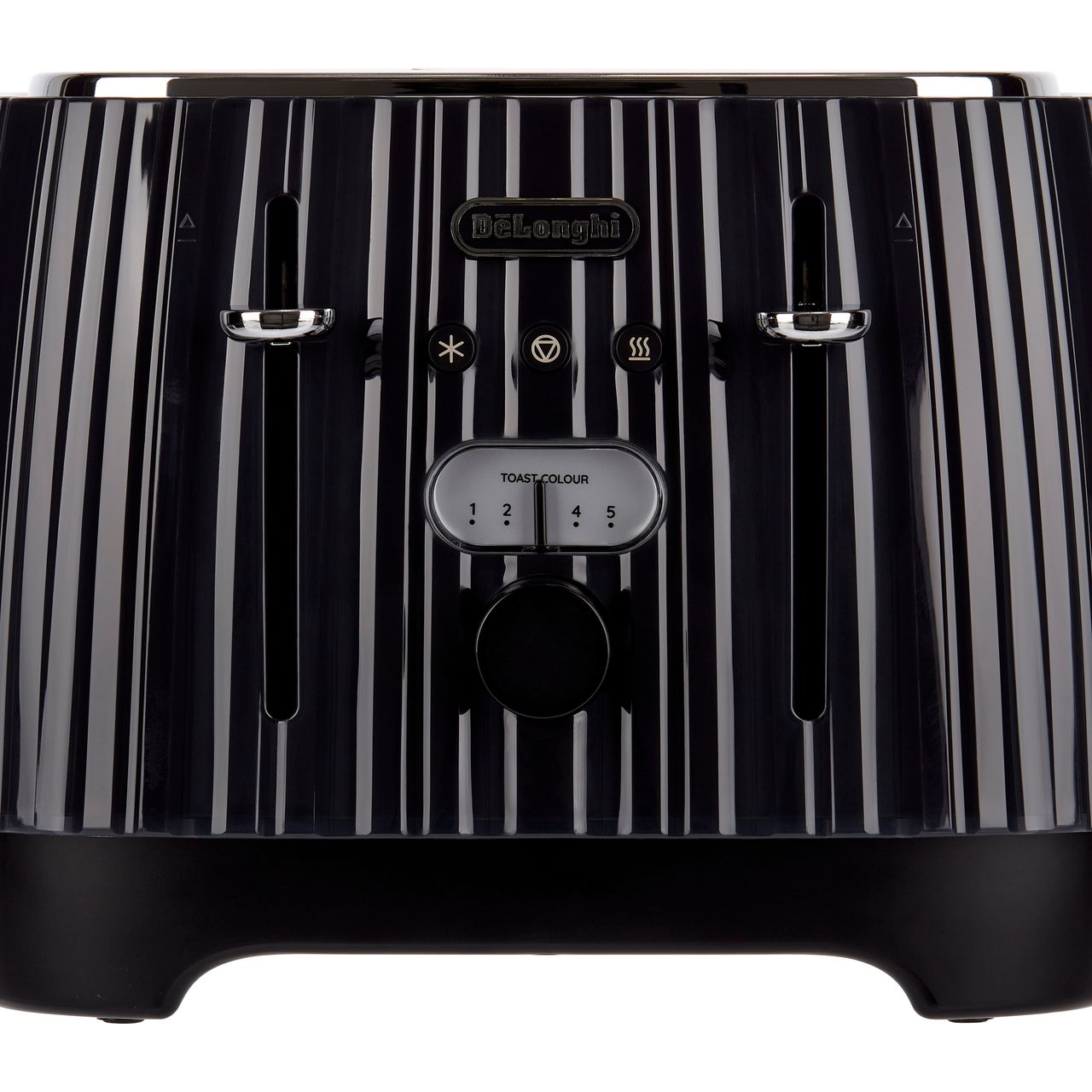 DeLonghi Argento 4 Slice Toaster - Black CT04BK1