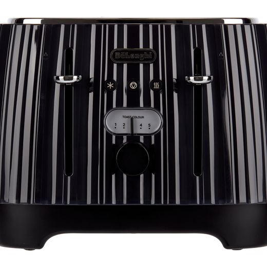 De'Longhi Ballerina 4 Slice Toaster - Black