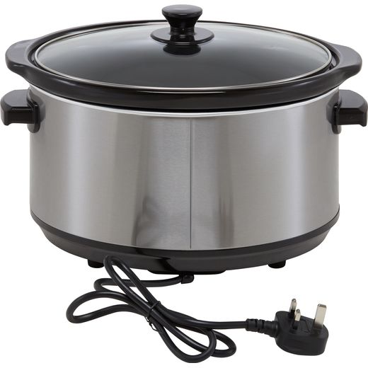 Morphy Richards 461013 6.5 Litre Slow Cooker - Brushed Stainless Steel