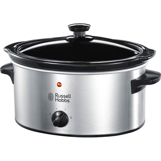 Russell Hobbs 23200 3.5 Litre Slow Cooker - Stainless Steel