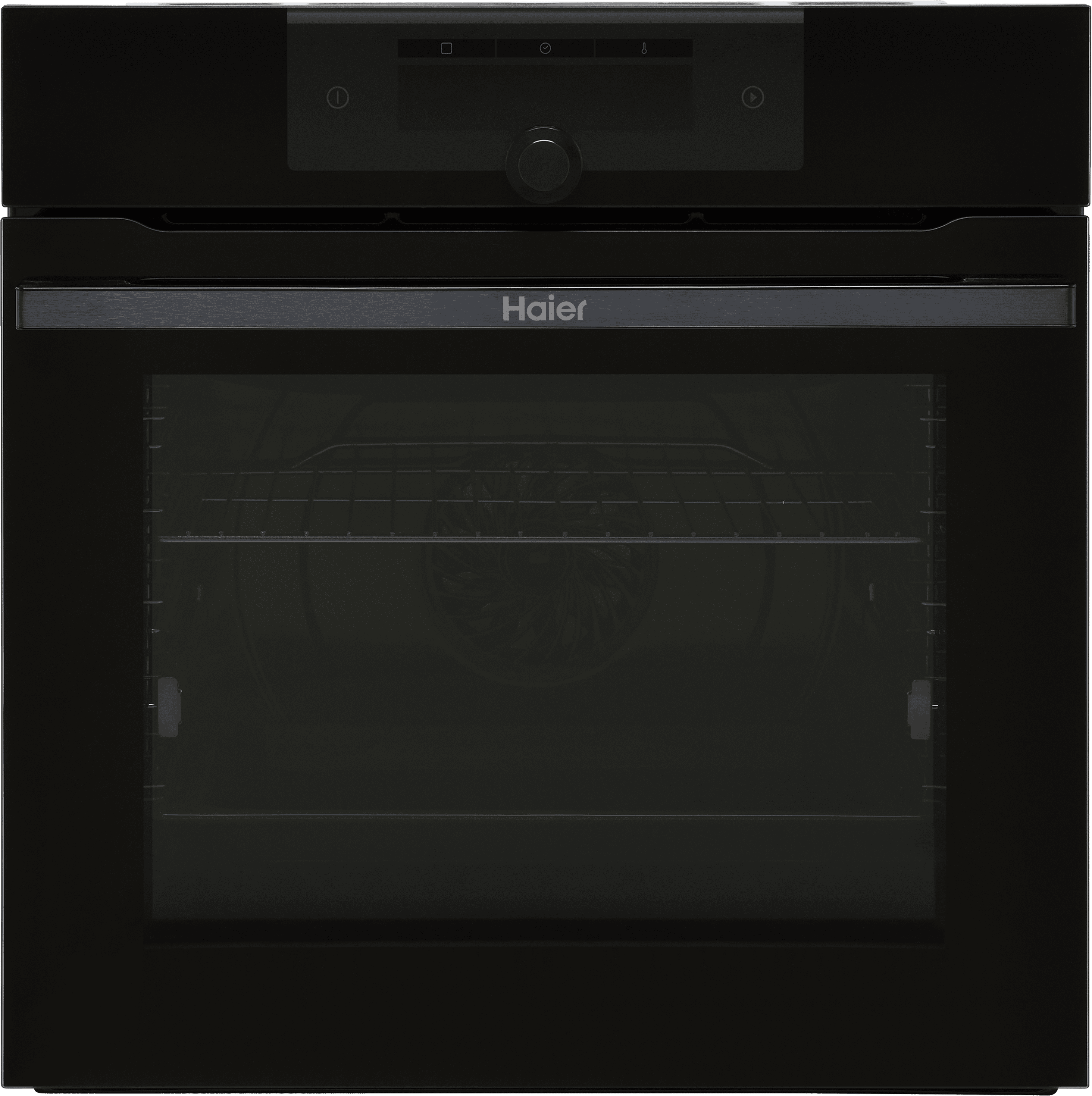 Haier Series 2 HWO60SM2F3BH Wifi Connected Built In Electric Single Oven - Black - A+ Rated, Black