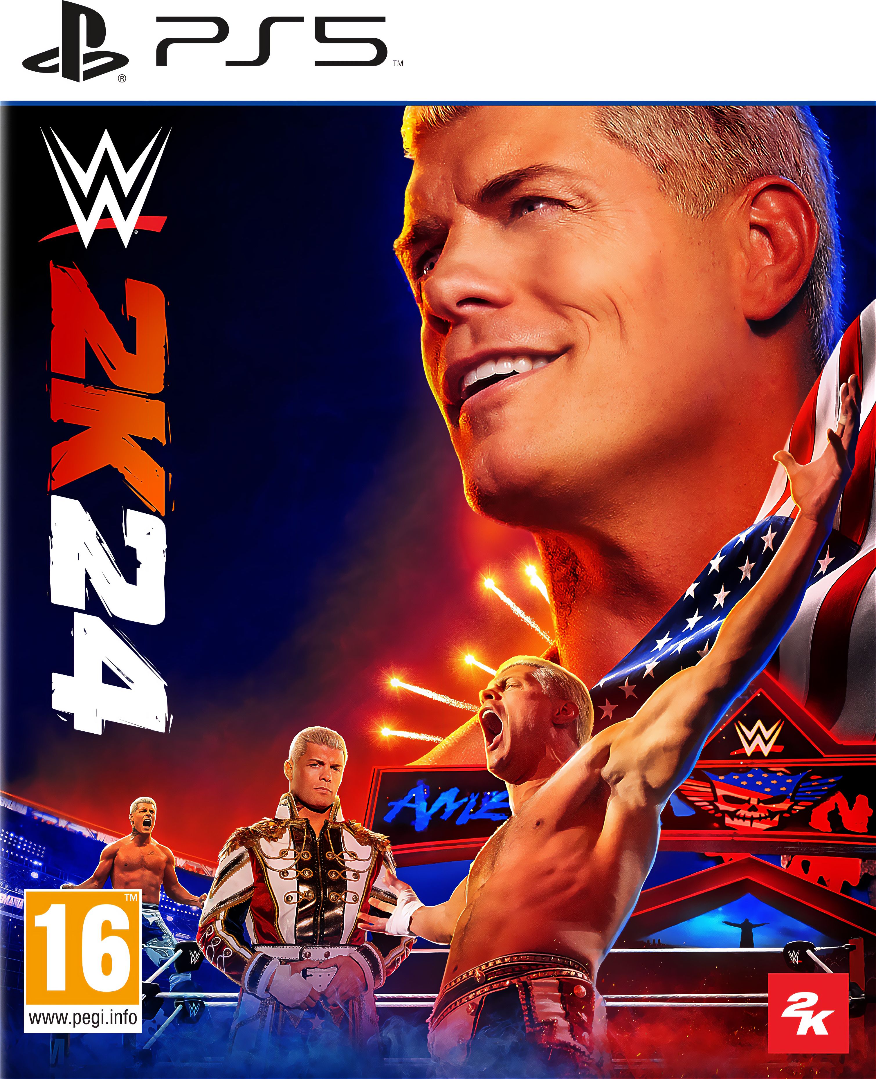 2K - WWE 2K24 - Standard Edition - Fighting Game - PlayStation 5 - English