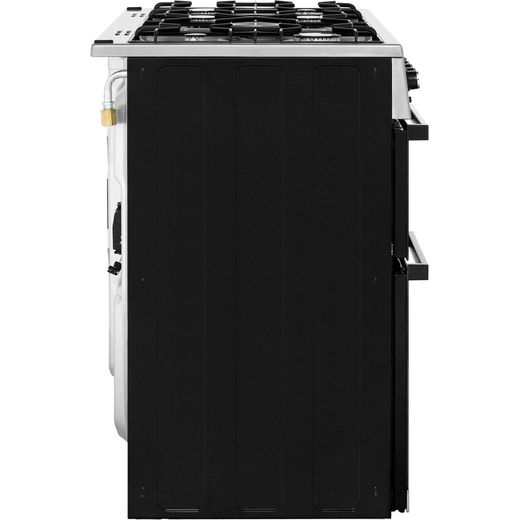 Beko 100cm Dual Fuel Range Cooker - Stainless Steel - Side shot