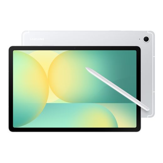 Samsung Galaxy Tab S10 FE 10.9" 256GB WiFi Tablet - Silver - Combination shot