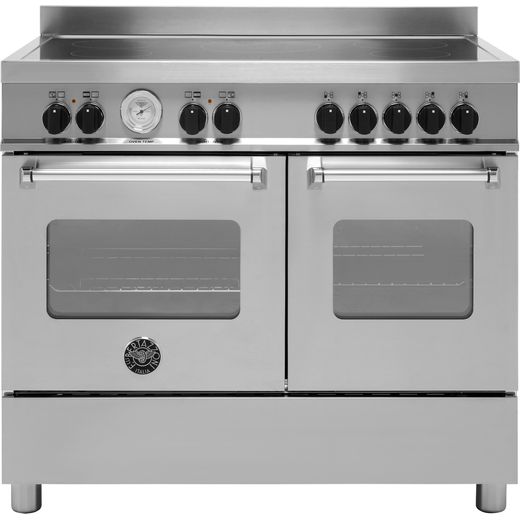 Bertazzoni Master Series MAS100-5I-MFE-D-XE 100cm Electric Range Cooker with Induction Hob - Stainless Steel - A/A Rated
