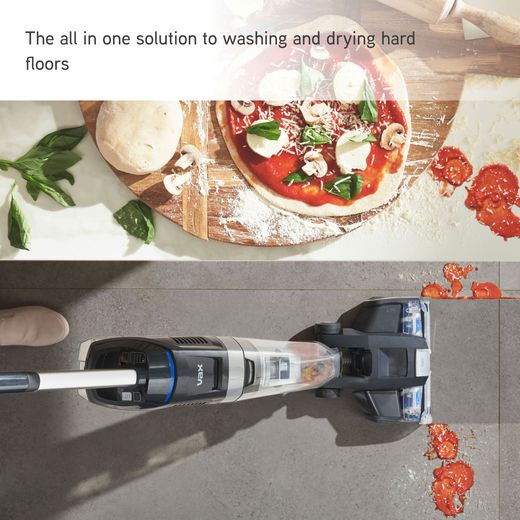 Vax ONEPWR Glide 2.0 CLHF-G2KS Hard Floor Cleaner - Graphite - Annotation - All in one solution shot
