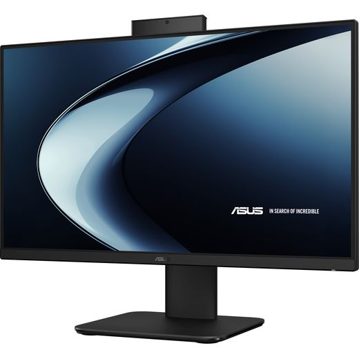 ASUS V400 AiO V440VAK-BPC166W 23.8" All-in-One - Intel® Core™ 3, 512GB SSD 2025 - Black - left perpsective shot