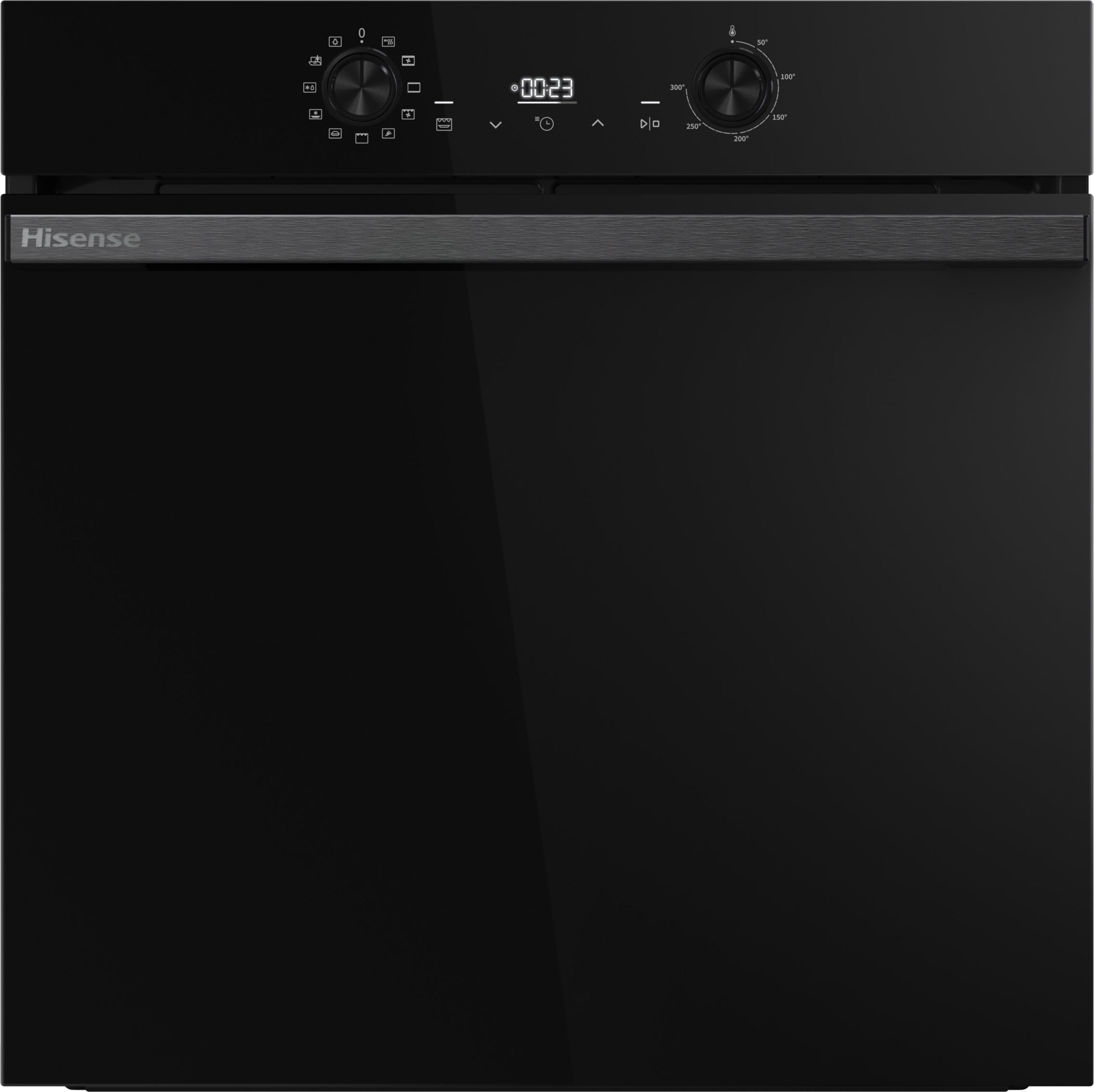 Hisense BI624CBPGUK Built In Multifunctional Electric Oven - Black - 77L Capacity