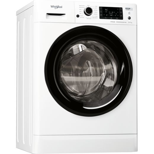 Whirlpool FWDD1071682WBVUKN 10Kg / 7Kg Washer Dryer with 1600 rpm - White - E Rated