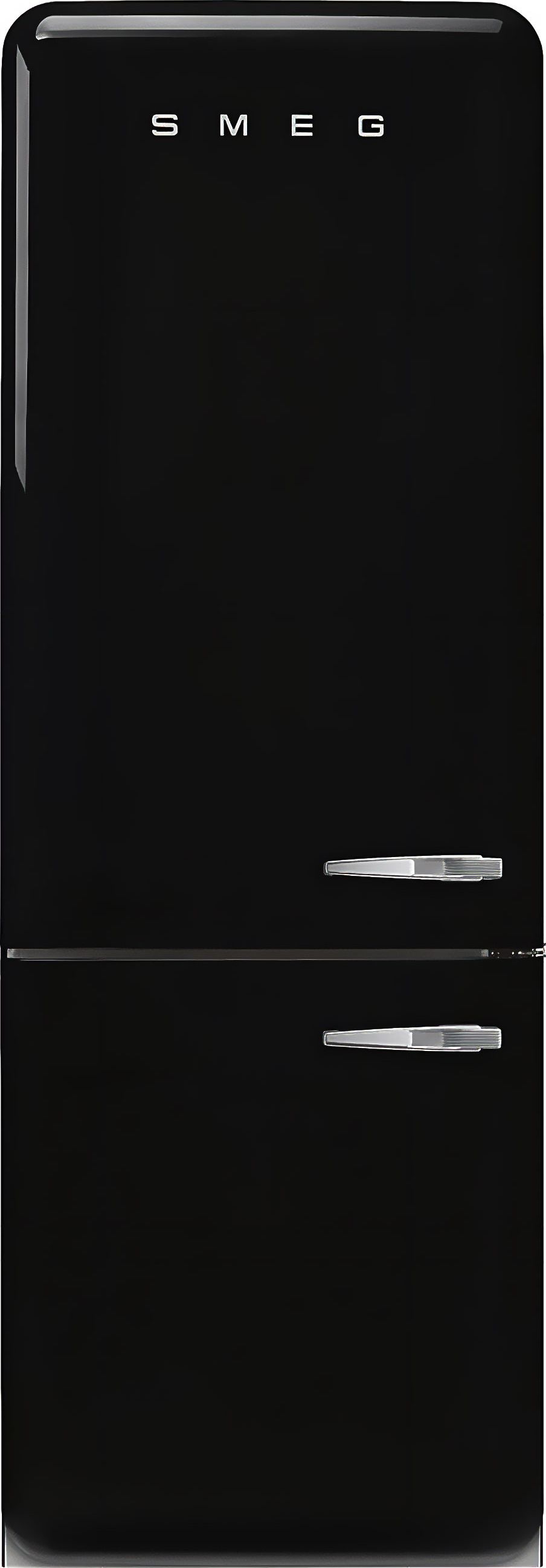 Smeg FAB38LBL6 Fridge Freezer - Black - No Frost - 481L Total Capacity - D Rated