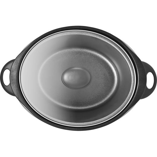 Morphy Richards Sear And Stew 461022 Slow Cooker - Titanium - Top view shot