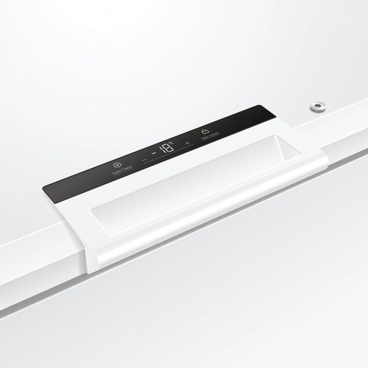 Haier Chest Freezer - White - Control panel