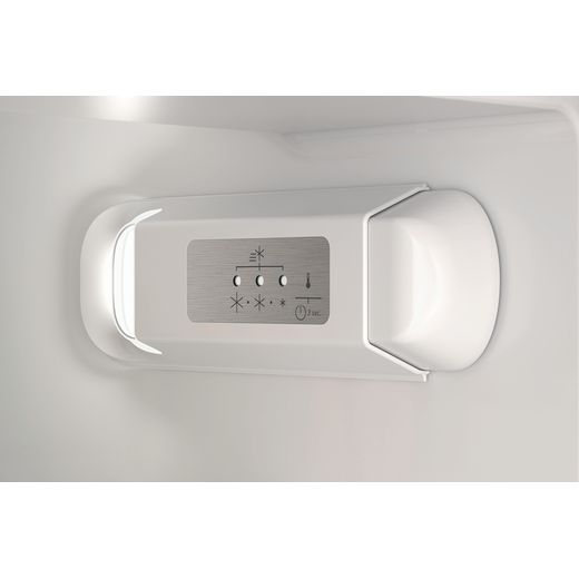 Hotpoint Integrated Fridge Freezer - White - Control panel shot