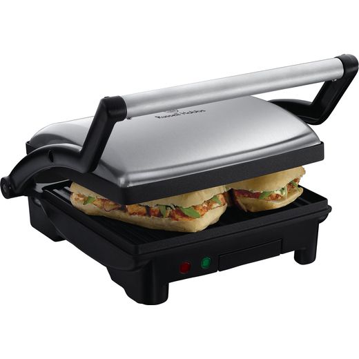 Russell Hobbs Panini Grill And Griddle 17888 Sandwich Toaster - Stainless Steel
