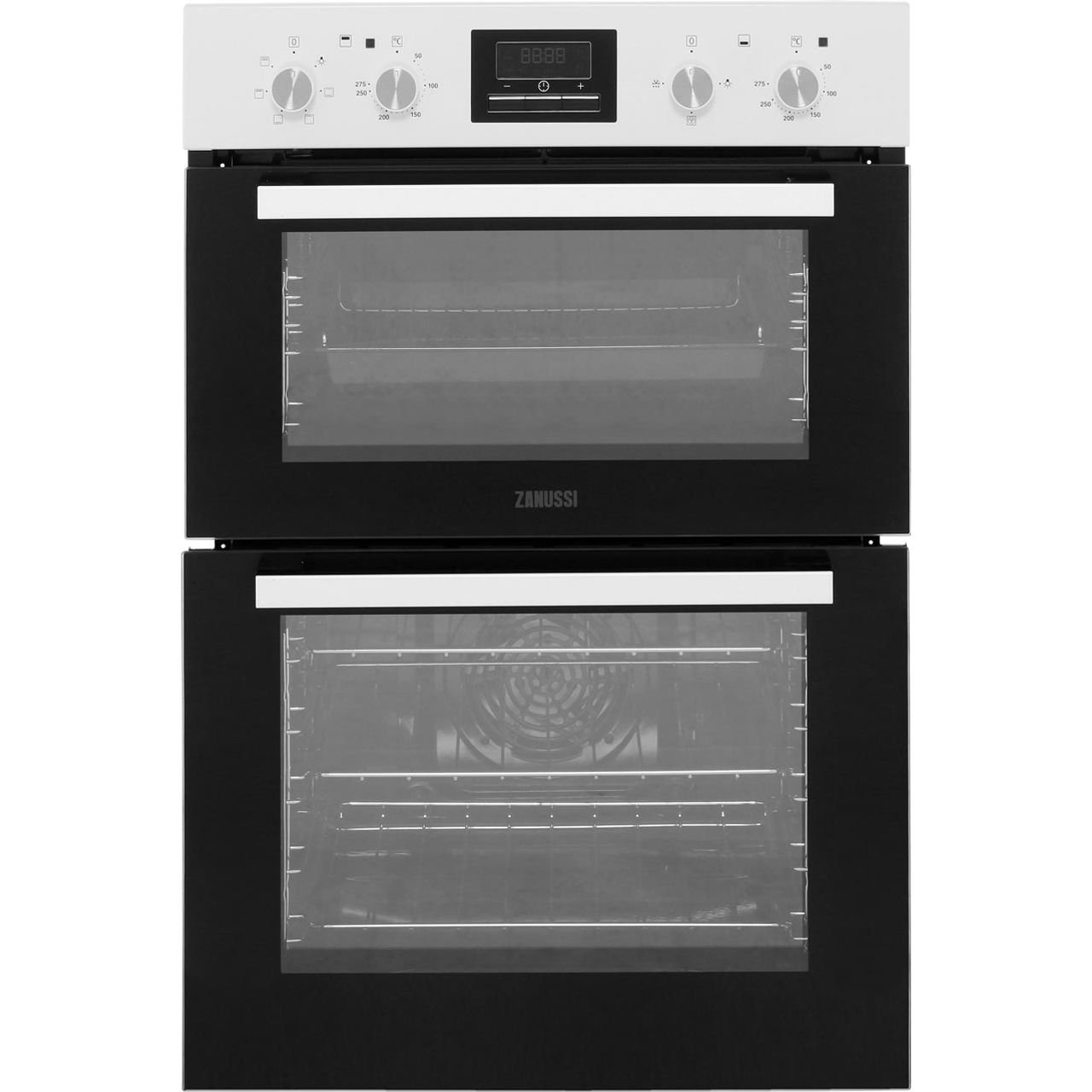 zanussi double integrated oven