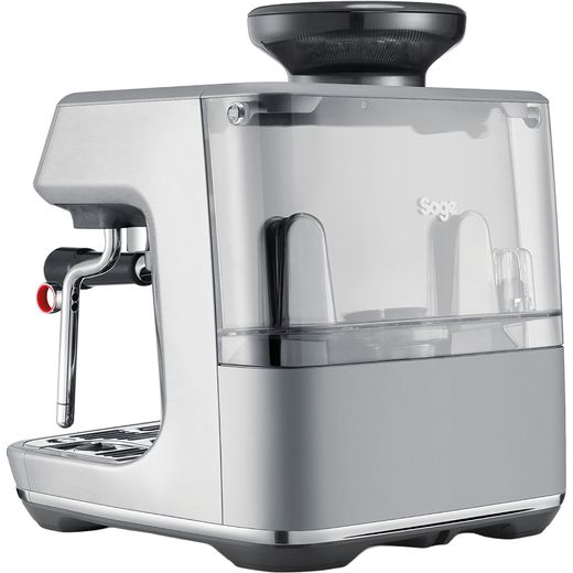 Sage The Barista Touch™ Impress with Cold Brew Espresso Coffee Machine - Stainless Steel - Back right perspective