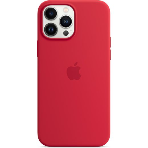 Apple Silicone Case for iPhone 13 Pro Max - (PRODUCT) RED