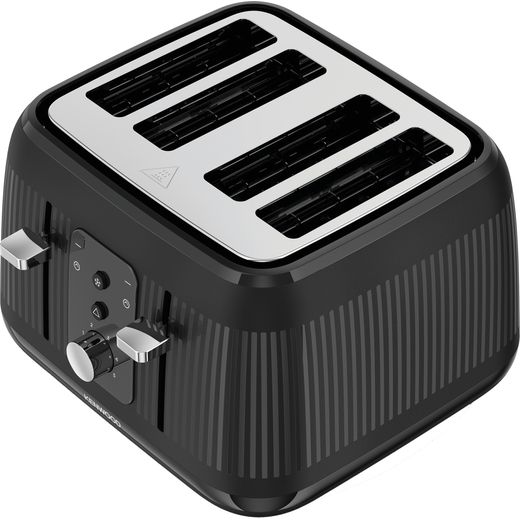 Kenwood Dawn TFP09.000BK 4 Slice Toaster - Black - High perspective shot