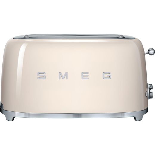 Smeg 50's Retro TSF02CRUK 4 Slice Toaster - Cream