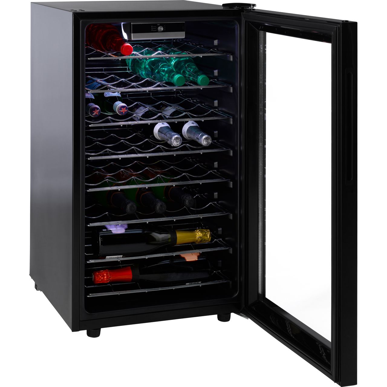 Cwc150uk Bk Candy Wine Cooler 40 Bottle Capacity Ao Com
