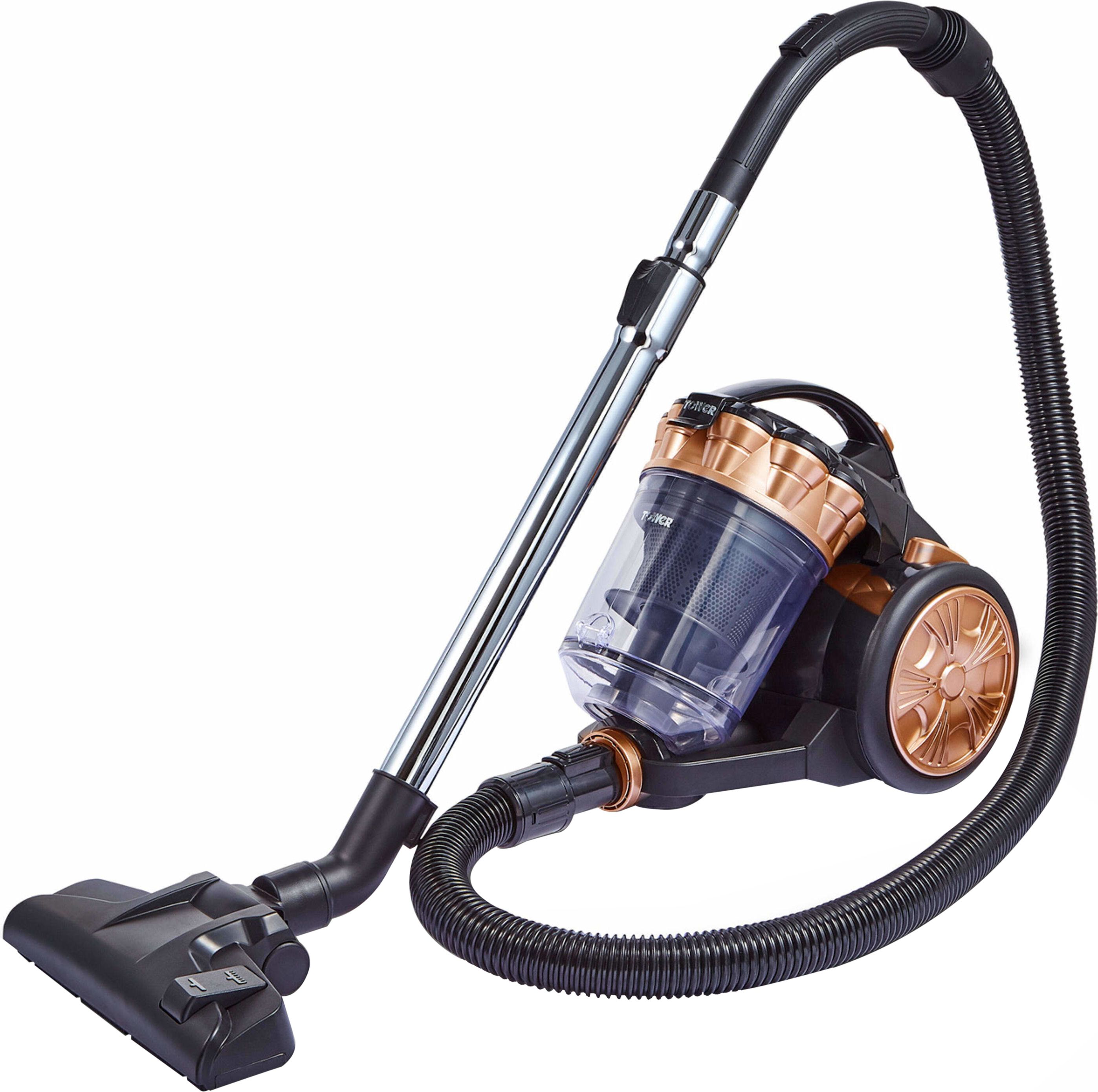 Tower T102000BLGPETS Cylinder Vacuum Cleaner, Rose Gold