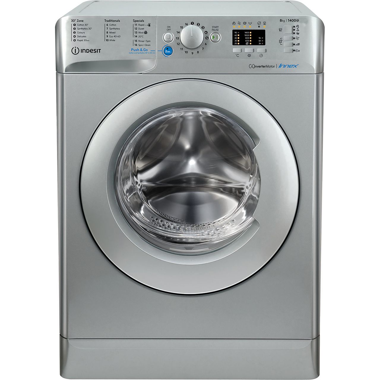 Indesit BWA81483XSUKN 8Kg Washing Machine with 1400 rpm Review